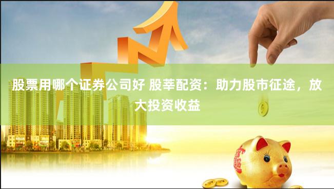 股票用哪个证券公司好 股莘配资：助力股市征途，放大投资收益