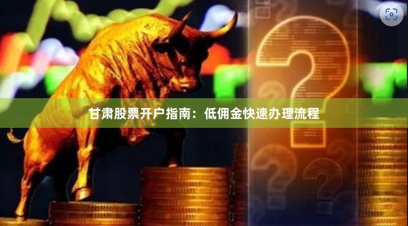 甘肃股票开户指南:低佣金快速办理流程